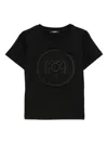 Balmain Logo-appliqué T-shirt In Black