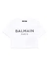Balmain Paris Kids T-shirt In White