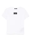 Balmain Logo-appliqué T-shirt In White