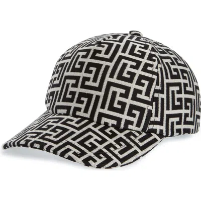 Balmain Logo Baseball Cap In Multi