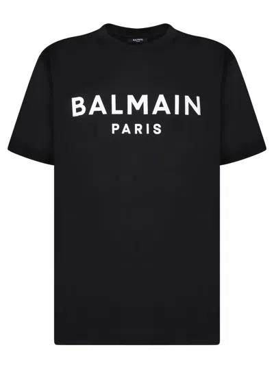 Balmain Logo Black T-shirt