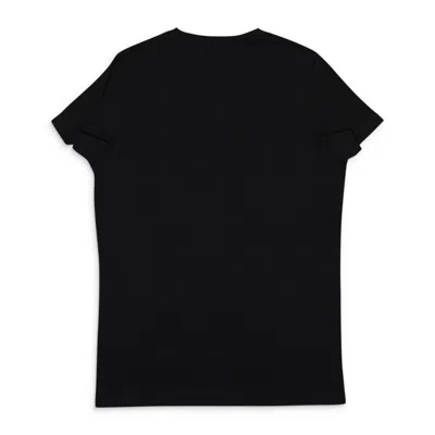 Balmain Logo Black White T-shirt