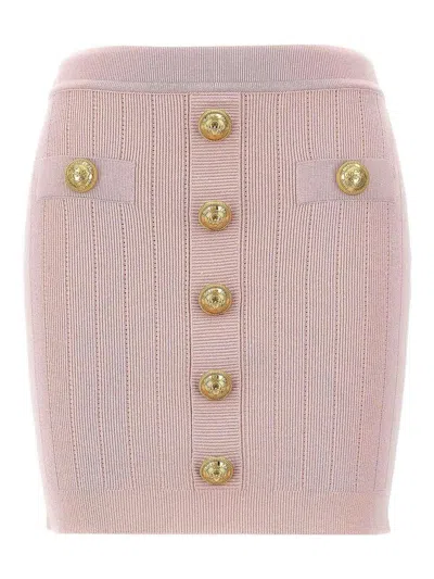 BALMAIN FALDA SEMILARGA