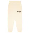 Balmain Jogginghose Aus Baumwolle In Nude/nero