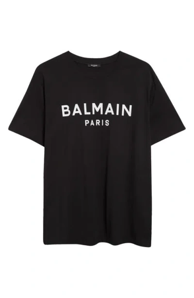 BALMAIN BALMAIN LOGO COTTON T-SHIRT