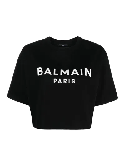BALMAIN CAMISETA - NEGRO