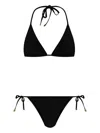 Balmain Logo-detailing Bikini In Black