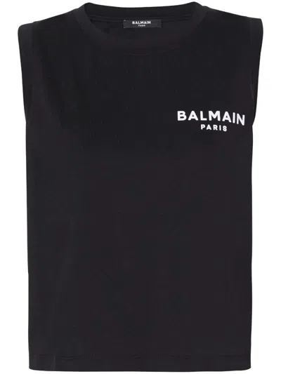 Balmain Logo Dinghy Clothing In Black