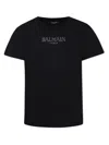 Balmain Short-sleeved T-shirt In Black