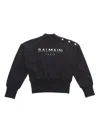 Balmain Sweatshirt In Nero