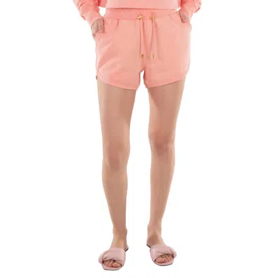 Balmain Logo Embroidered Cotton Shorts, Size Small