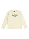 Balmain Logo-embroidered Crew-neck Sweater