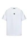 Balmain Logo Embroidered Crewneck T-shirt