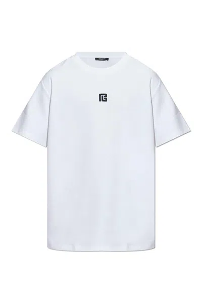 BALMAIN T-SHIRT WITH LOGO