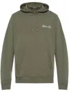 Balmain Logo-embroidered Drawstring Hoodie