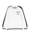 Balmain Logo-embroidered Jumper In White
