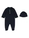 Balmain Logo-embroidered Pajamas In Blue