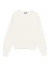 Balmain Logo-embroidered Sweatshirt In White