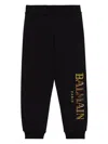 BALMAIN LOGO-EMBROIDERED TRACK PANTS