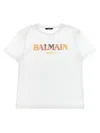 BALMAIN LOGO EMBROIDERY T-SHIRT