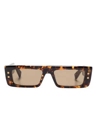 Balmain Logo-engraved Sunglasses