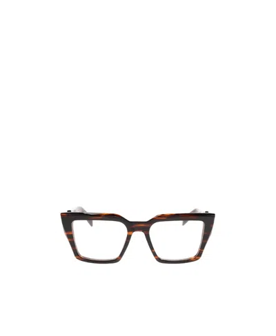 Balmain Logo Flat Mirror In Black