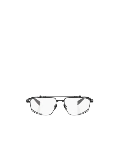 Balmain Logo Flat Mirror In White