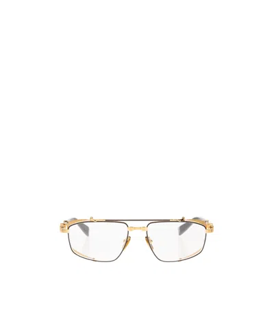 Balmain Logo Flat Mirror In White