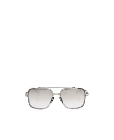 Balmain Logo Glasses In White