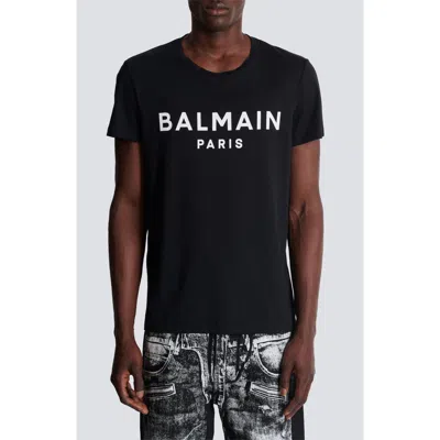 BALMAIN BALMAIN LOGO GRAPHIC T-SHIRT