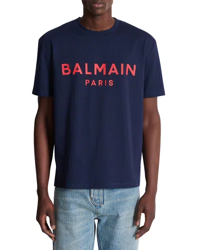 BALMAIN LOGO GRAPHIC TEE