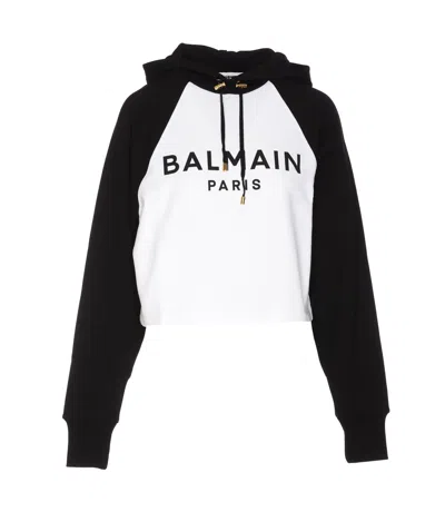 BALMAIN BALMAIN LOGO HOODIE