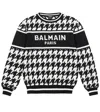 Balmain Pullover In Black/white