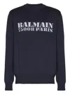 Balmain Merino Wool Logo Sweater