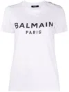 Balmain Flocked Paris T-shirt