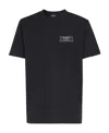 Balmain Couture Label T-shirt In Black