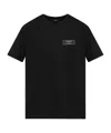 Balmain Couture Label T-shirt In Black
