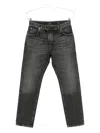 Balmain Black Regular-fit Denim Jeans In Black