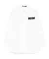 Balmain Logo-patch Shirt In White