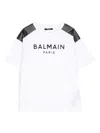 Balmain Logo-patch T-shirt In White