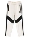Balmain Logo-patch Track Pants In Neutrals