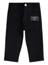 Balmain Logo-patch Trousers