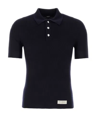 BALMAIN BALMAIN PB STRAIGHT HEM POLO SHIRT