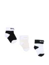 Balmain Logo-pattern Socks In Multi