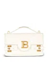 Balmain Leather B-buzz 24 Top-handle Bag In 0da