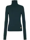 Balmain Pullover Mit Logo In Green
