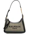 Balmain Logo-print B-army Shoulder Bag In Green