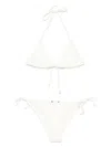 Balmain Logo-print Bikini In White
