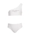 Balmain Logo-print Bikini In White