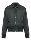 Balmain Long Sleeve Casual Jacket In Black